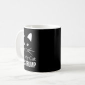 Mug Même mon chat déteste Trump - (Devant gauche)