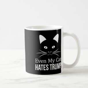 Mug Même mon chat déteste Trump -