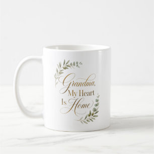 Mug Mémé, mon cœur est chez toi