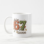 Mug Mème Noël 67 Six Sept 6-7 Blague Internet Drôle (Gauche)