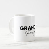Mug Mémé prie la foi chrétienne (Devant gauche)