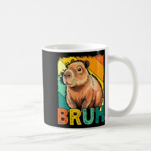 Mug Mème Rétro Vintage Capybara Bruh Pour Garçons Fill