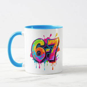 Mug Mème Tendance Ado Moderne 67 6-7 IYKYK