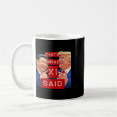 Mug Mème Trump amusant (Gauche)