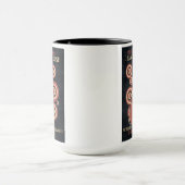Mug Mème vidéo éclectique de dîner de lapin japonais v (Centre)