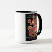 Mug Mème vidéo éclectique de dîner de lapin japonais v (Devant droit)