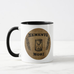 Mug Méménite mori sablier
