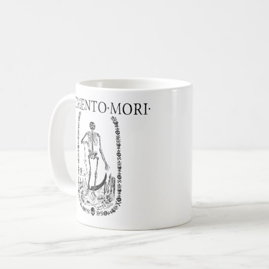 Mug Memento Mori (Devant gauche)