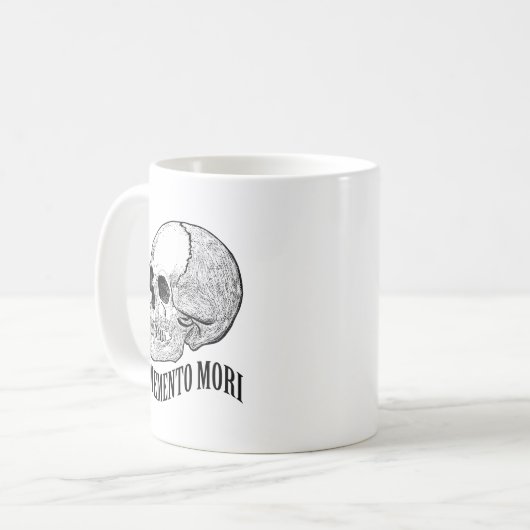 Mug Memento mori (Devant gauche)