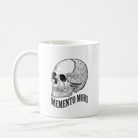 Mug Memento mori (Gauche)