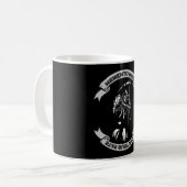 Mug MEMENTO MORI Aime Votre Faucheuse de fond (Devant gauche)