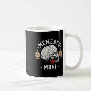 Mug Memento Mori Crâne Vintage _ Philosophie stoïque