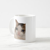 Mug Memes Chat Ok Pouce en l'air Double Face (Devant gauche)