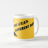 Mug Mêmes chient, jour différent (Devant droit)