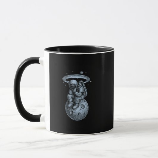 Mug Mêmes problèmes, galaxies différentes | Minimalist (Gauche)