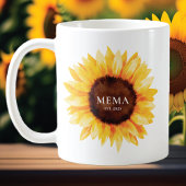 Mug Mémite de tournesol