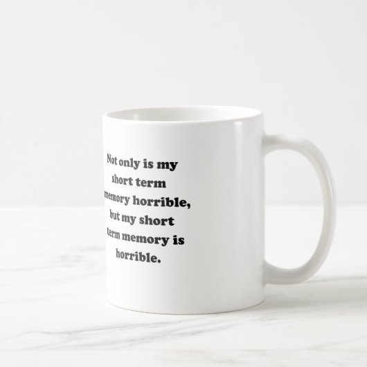 Mug Mémoire à court terme (Droite)