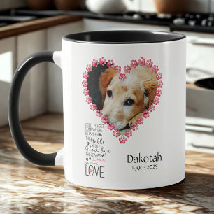 Mug Mémoire de chien Sympathie pour la perte d'un anim