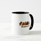 Mug Mémoire de couleur (Devant droit)