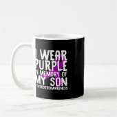 Mug Mémoire De Sensibilisation À La Surdose De La Drog (Gauche)