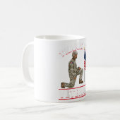 Mug Mémoire du drapeau américain patriotique (Devant gauche)
