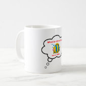 Mug Mémoire RAM faible | Mémoire de poisson pour lui | (Devant gauche)