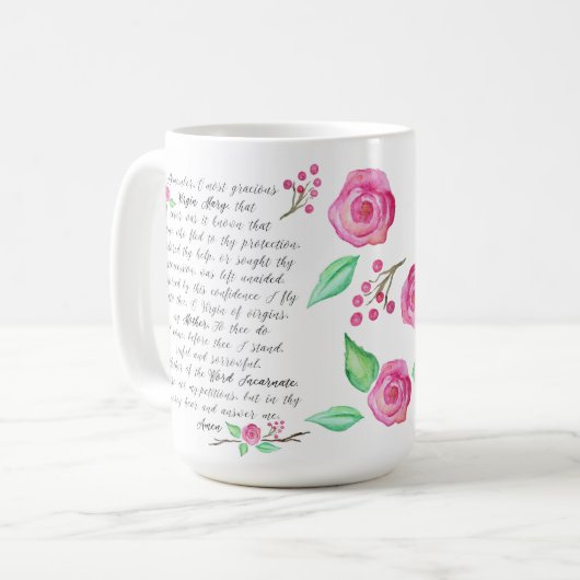 Mug Memorare (Devant gauche)