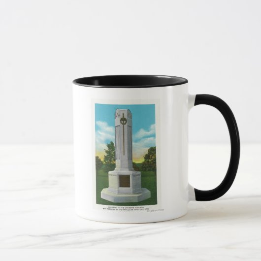 Mug Mémorial à la vue du soldat inconnu (Droite)