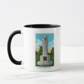 Mug Mémorial à la vue du soldat inconnu (Gauche)