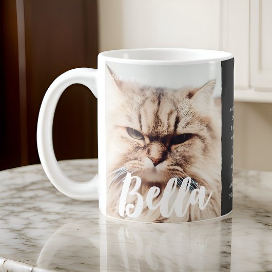 Mug Mémorial aux chats pour animaux de compagnie Souve