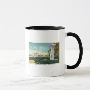 Mug Mémorial aux femmes de fleur printanière, vue de