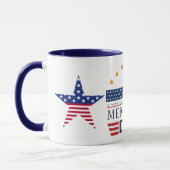 Mug Memorial Day American Flag Stars Patriotic Combo (Gauche)