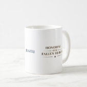 Mug Memorial Day Fallen Heroes / Día de los Caídos (Devant droit)
