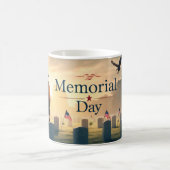 Mug Memorial Day Hommage oeuvre d'art - Honorer Americ (Centre)