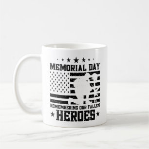 Mug Memorial Day USA Flag Funky Party Veterans Day