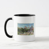 Mug Mémorial de Bushnell, Statue de Lafayette (Gauche)