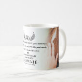 Mug Mémorial de perte d'animal de compagnie Cheval Mod (Devant droit)