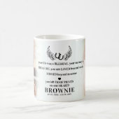 Mug Mémorial de perte d'animal de compagnie Cheval Mod (Centre)