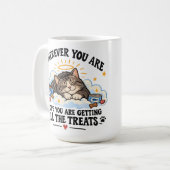 Mug Mémorial de perte de chat (Devant gauche)