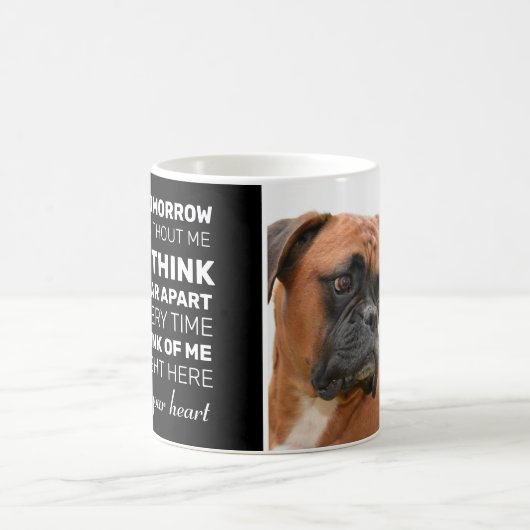 Mug Mémorial de souvenir pour chien (Centre)