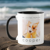 Mug Mémorial des animaux de compagnie en mémoire d'amo