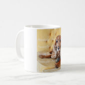 Mug Mémorial des animaux / PERSONNALISER la photo (Devant gauche)