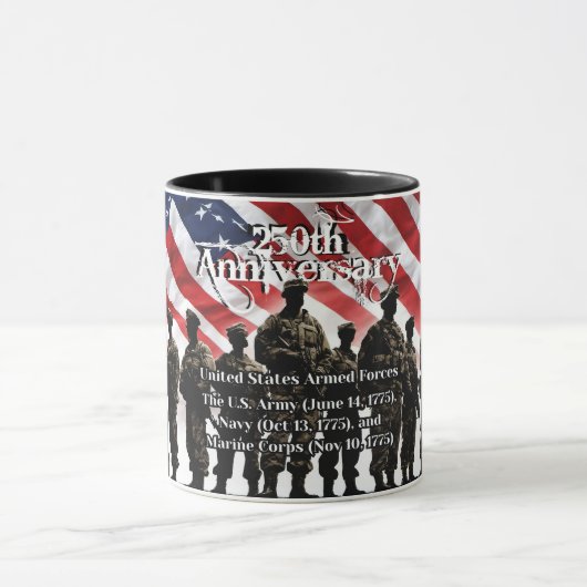 Mug Mémorial Merci pour Votre Service (Centre)