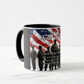 Mug Mémorial Merci pour Votre Service (Devant gauche)