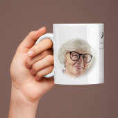 Mug Mémorial moderne avant et après la photo