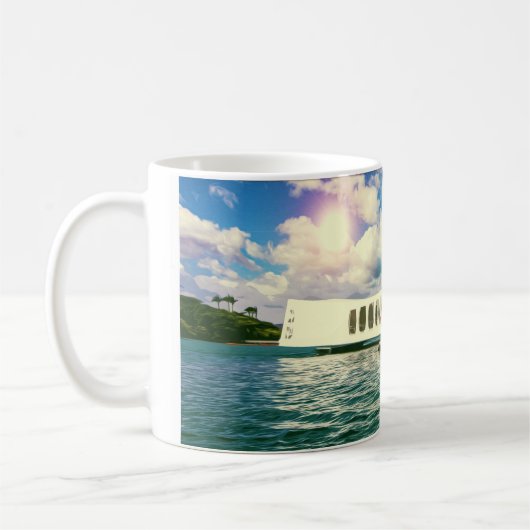 MUG MEMORIAL NATIONAL DU PORT DE PEARL - HONOLULU HAWA (Gauche)