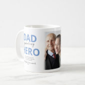 Mug Mémorial Papa Souvenir (Devant gauche)