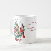 Mug Mémorial Personnalisé Toujours Dans Nos Coeurs (Devant gauche)