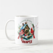 Mug Mémorial Personnalisé Toujours Dans Nos Coeurs (Gauche)