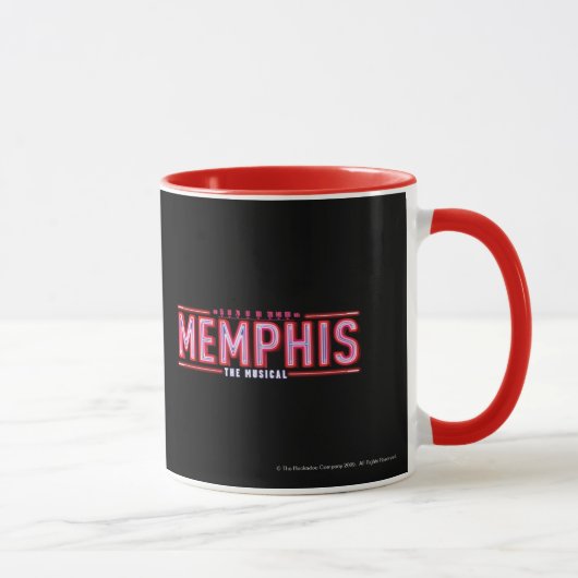 Mug MEMPHIS - le logo musical (Droite)
